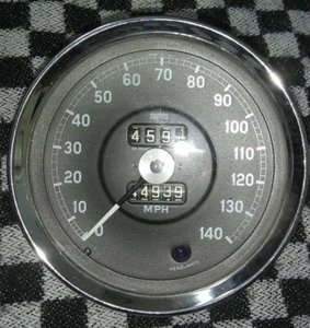 Jaguar Series 1 XJ6 140 MPH Smiths Speedometer with Chrome Bezel - Picture 1 of 6
