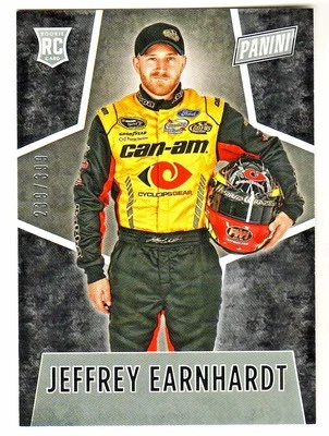 2016 Panini Black Friday #74 JEFFREY EARNHARDT RC Rookie 239/399 NASCAR - Image 1 of 2