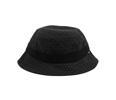 Sombrero para hombre Huf TONAL TRIPLE TRIÁNGULO negro estampado de logotipo con cubo Foto 1 de 4