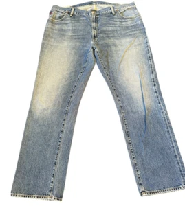Polo Ralph Lauren Jeans Mens 42Bx32 Blue Regular Straight Medium Wash Denim - Picture 1 of 7