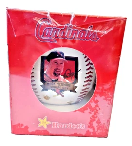 Hardees Collectible St.Louis Cardinals  Mark McGwire Tribute Day Baseball MIB - Picture 1 of 10