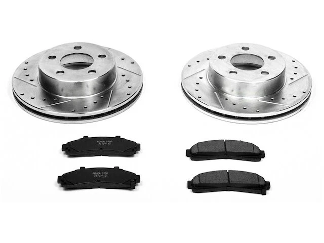 Kit de pastillas de freno delanteras y rotor para Ford Explorer 1995-2001 1996 1997 1998 WS865DY Foto 1 de 1