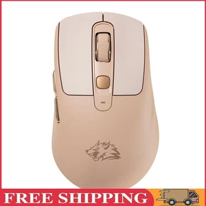 Wireless Bluetooth-Compatible Gaming Mouse BT5.0/4.0 + 2.4Ghz Rechargeable(Pink) - Bild 1 von 9