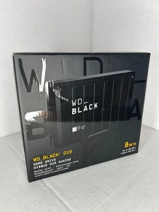 WD BLACK D10 8TB Game Drive USB Desktop External HDD - Photo 1/4