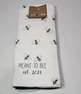 Deborah Connolly Kitchen Tea Towels Bees Meant To Bee 2024 Set of 3 NEW - Picture 1 of 4