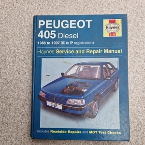 Peugeot 405 Diesel (88 - 97) Haynes Repair Manual (Paperback) - Picture 1 of 5