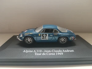 Alpine A110 #57 Tour de Corse 1969 Andruet Altaya 1/43 - Foto 1 di 9