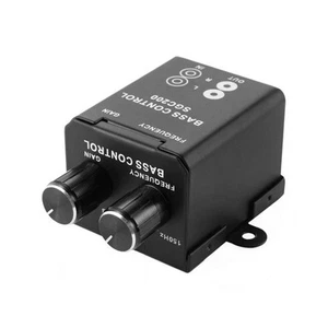 Car Bass Controller, Car Audio Amplifier Subwoofer Equalizer Crossover Volume... - Picture 1 of 9