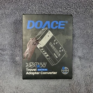 350W Travel Adapter 220V to 110V Power Voltage Converter, US UK AU EU Italy Intl - Picture 1 of 4