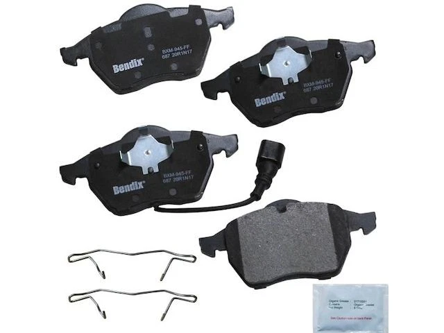 Juego de pastillas de freno delanteras Bendix 74776KBVK para Volkswagen Passat 1996-1997 Foto 1 de 2