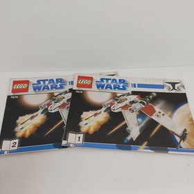 Lego 7654 V-19 Torrent 1 & 2 Instruction Manual Only Star Wars