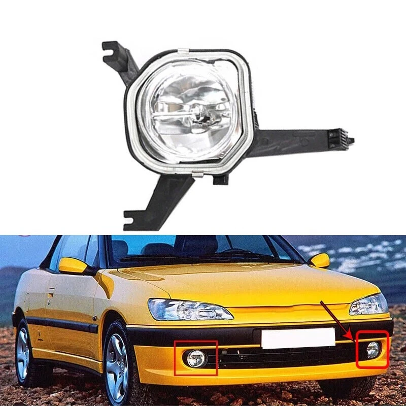 Противотуманные фары на передний бампер без лампы слева для PEUGEOT 306 1999-2002 - Изображение 1 из 4