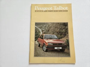 PEUGEOT TALBOT 205 305 505 SAMBA ALPINE SALES BROCHURE 1984 - Picture 1 of 6