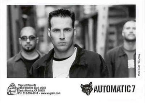 AUTOMATIC 7 PUBLICITY PHOTOGRAPH Band JOHN HULETT Promo Press 5x7 Vagrant Record - Picture 1 of 1
