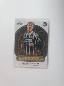 Rasmus Hojlund – Topps Deco UEFA Club Competitions 2023/24 - Prodigy UCC 23/24 - Bild 1 von 2