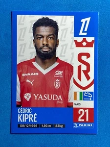 Figurine Panini Sticker Foot 2024-25 2025 n.386 Cedric Kipre' (Stade de Reims) - Imagen 1 de 1