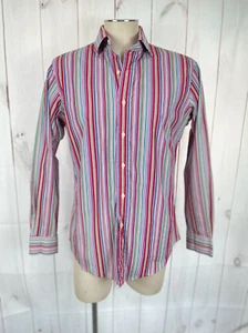 Polo Ralph Lauren Multi-Color Striped Regent Long Sleeve Button Up Shirt - M - Picture 1 of 4