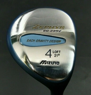 Ladies Mizuno Zephyr EG-235V 21° 4 Wood Ladies Graphite Shaft Mizuno Grip - Image 1 of 4