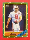 1986 Topps Steve Young #374 (RC) Excellent to Near Mint Condition