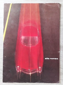 Alfa Romeo Portfolio Brochure 1963 - 2600 Sprint Giulia SS Spider Giulietta - Picture 1 of 8