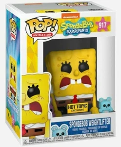 Funko POP Spongebob Weightlifter Hot Topic Exclusive - Picture 1 of 3
