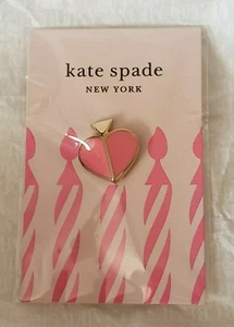 Kate Spade pin - pink - NEW in pastic - Picture 1 of 3