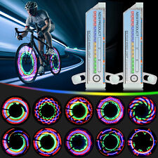 2Pcs 32 LED Bike Flashing Lights Bicycle Cycling Wheel Spoke Signal Light Tool