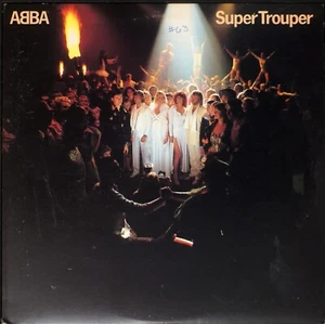 Abba - Super Trouper - original LP record [NHA1-044] USA - Picture 1 of 2