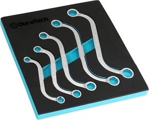 "5-Piece Metric Box Wrench Set with EVA Organizer" - Picture 1 of 7