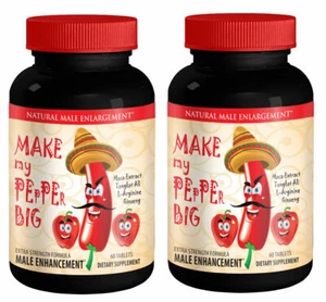 píldoras para hombre sex drive - HAZ MI PAPEL GRANDE 2170mg - 2 botellas 120 cápsulas - Imagen 1 de 12