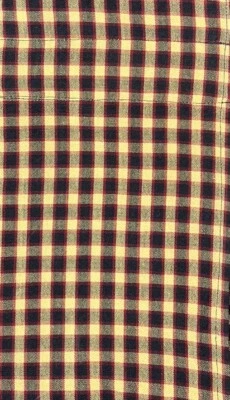 Park Designs Plaid Window SWAGS Black, Burgundy & Tan 72 x 36 Cotton - 1 Pair - Image 1 of 3