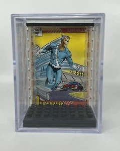 Lego Marvel Quicksilver Minifigure Display Case *NO MINIFIG INCLUDED* - Picture 1 of 3