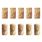 50 Wine Cork Bottle Stoppers Wooden Bar Tool Closure