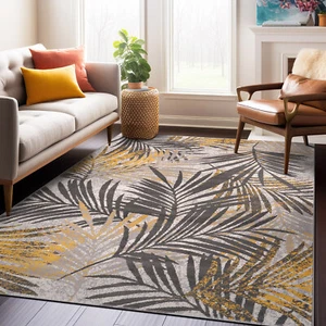 Rugshop Area Rug Edinburgh Floral Leaves Carpet Living Room Rugs Large Rugs 8x10 - Picture 1 of 11