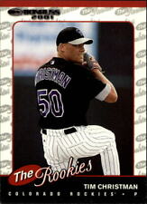 2001 Donruss Rookies Baseball Card #R50 Tim Christman RC