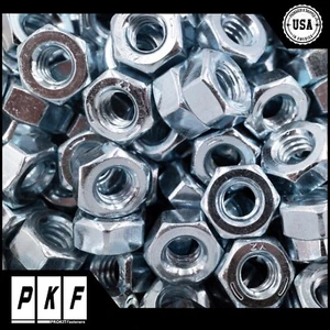 1/4-20 Grade 5 Finished Hex Nuts Zinc Plated Steel | Qty 1000 - Picture 1 of 1