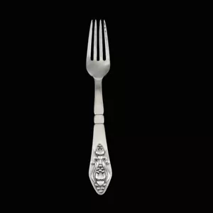 Georg Jensen. Silver Luncheon Fork 022 - Fuchsia / Klokke #2. - Picture 1 of 1