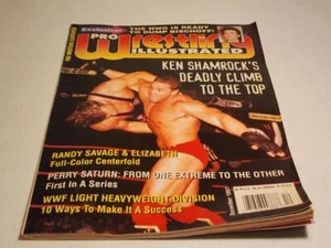 Pro Wrestling illustriert Dezember 1997 Ken Shamrock + RANDY SAVAGE & ELIZABETH - Bild 1 von 4