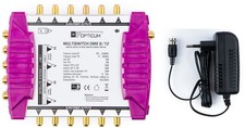 Opticum Multischalter OMS 9/12 -P 2 Sat für 12 Teilnehmer HDTV
