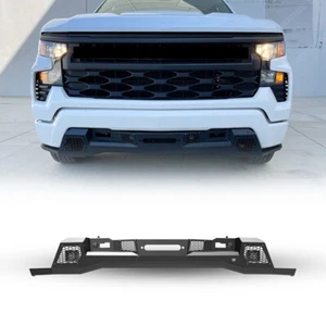 New Steel Front Lower Bumper Valance Kit For 2022-2025 Chevrolet Silverado 1500 - Picture 1 of 8