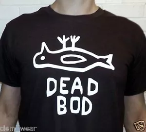 T-shirt ufficiale DEAD BOD scafo t-shirt pongo clem indossare city banksy culture - Foto 1 di 12
