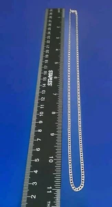 Erick's Sterling Silver 22 Inches Long Overlap Links Design Chain Taxco.925 - Picture 1 of 8