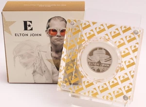 Elton John UK Half Ounce Silver Proof Coin - 2020 - Picture 1 of 7