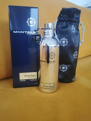 Montale Black Musk by Montale Unisex Edp 100 ml 3.4fl.oz New without foil - Image 1 of 2