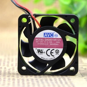For AVC DA04015R12X 4015 40 x 40x 15mm Cooler Cooling Fan DC 12V 0.12A 3Pin B94 - Afbeelding 1 van 4
