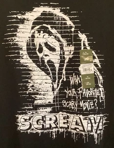 NUEVA Camiseta Scream Ghost Face XL Negra What’s Your Favorite Película de Terror de Terror - Imagen 1 de 4