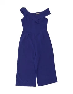 OASIS Womens Jumpsuit UK 10 Small Blue Polyester CP71 - Picture 1 of 3