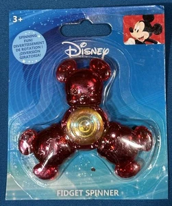 Disney 100 Mickey Mouse Red Fidget Spinner New In Package - Picture 1 of 4