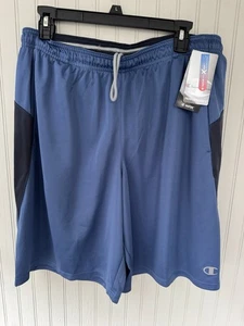 Nuevos Pantalones Cortos de Entrenamiento Champion X-Temp Vapor Para Hombre - Azul Fondo Marino - Grandes - Imagen 1 de 11