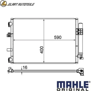 KONDENSATOR KLIMAANLAGE AC 861 000S FÜR FORD FOCUS/III/Hatchback/Van/Turnier - Bild 1 von 8